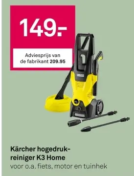 Aanbieding: Kärcher hogedruk-reiniger K3 Home