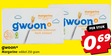 Aanbieding: gwoon® Margarine wikkel