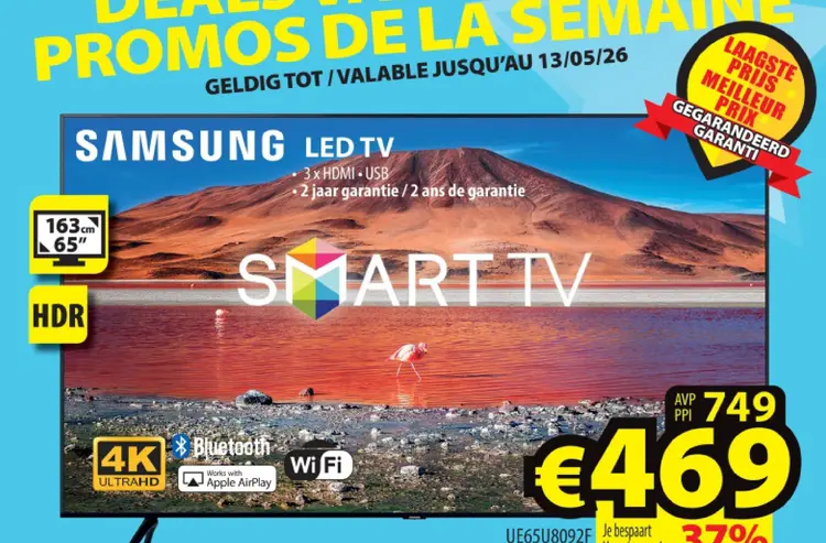 Promotie: Led tv