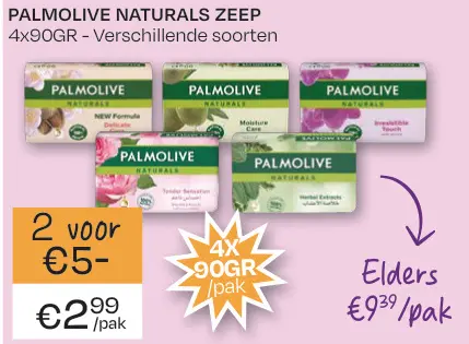 Aanbieding: Naturals zeep