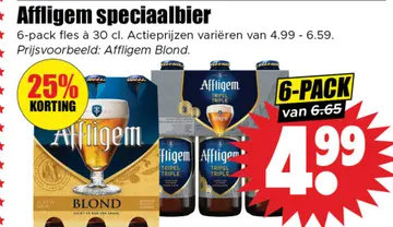Aanbieding: Affligem speciaalbier