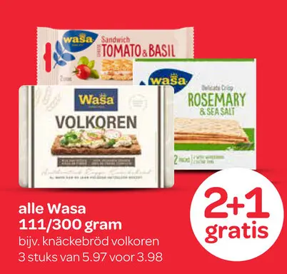 Aanbieding: Wasa