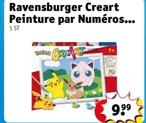 Offre: Ravensburger Creart Peinture par Numéros...