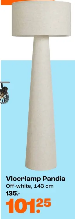 Promotie: Vloerlamp Pandia