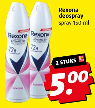 Aanbieding: Rexona deospray