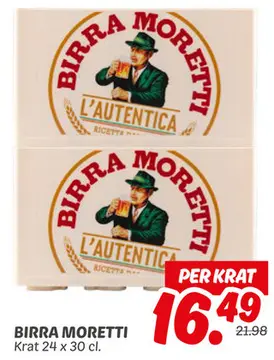 Aanbieding: Birra moretti