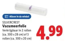 Aanbieding: Vacumeerfolie