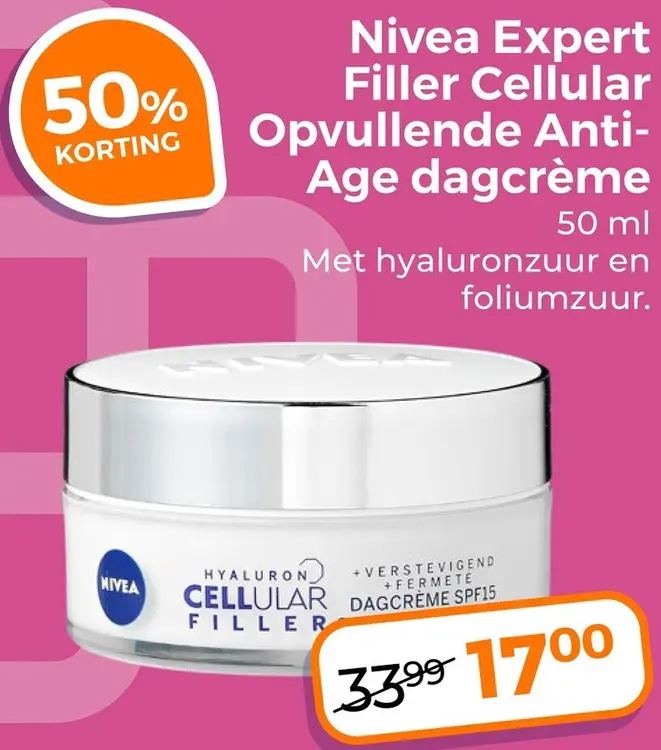 Aanbieding: Expert Filler Cellular Opvullende Anti-Age dagcrème