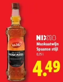 Aanbieding: Muskaatwijn Spaanse stijl