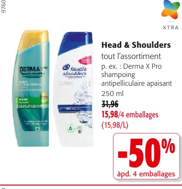 Offre: tout l'assortiment p. ex. : Derma X Pro shamp