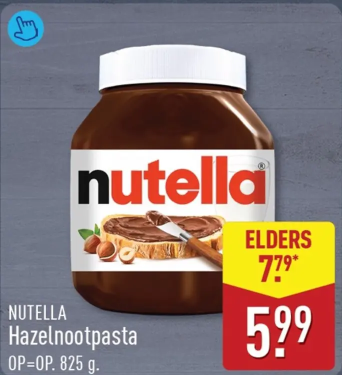 Aanbieding: Hazelnootpasta