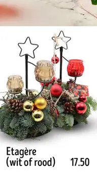 Promotie: Kerstarrangement luxe