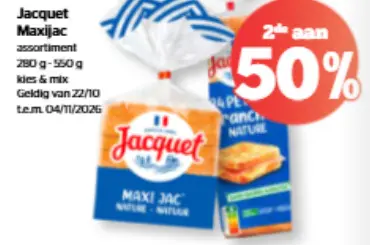 Promotie: Maxijac