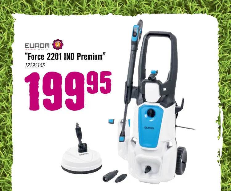 Aanbieding: Hogedrukreiniger Force 2201 IND Premium