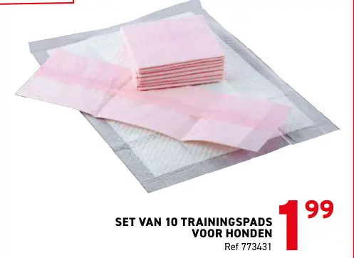 Promotie: Trainingspads voor honden
