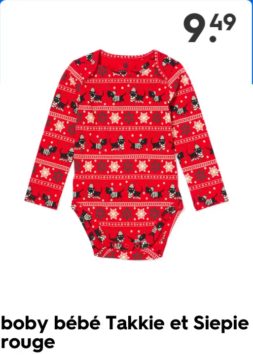 Offre: body bébé Takkie et Siepie