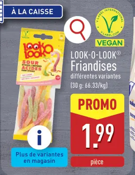 Offre: Friandises