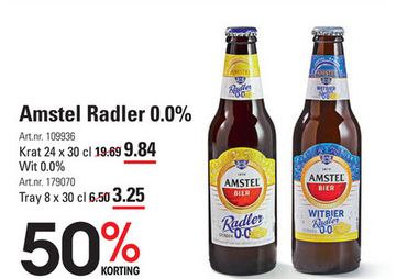 Aanbieding: Amstel Radler 0.0 %