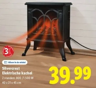 Aanbieding: Elektrische kachel
