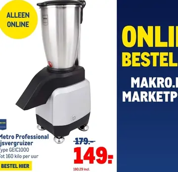 Aanbieding: Metro Professional ijsvergruizer