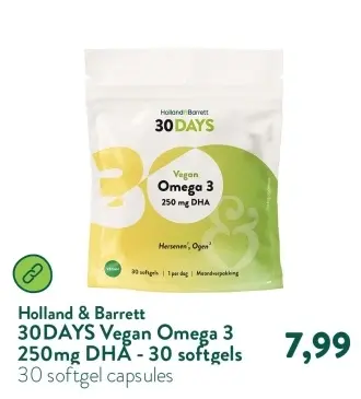 Aanbieding: 30DAYS Vegan Omega 3