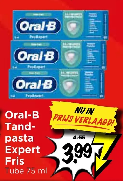 Aanbieding: Tandpasta Expert Fris