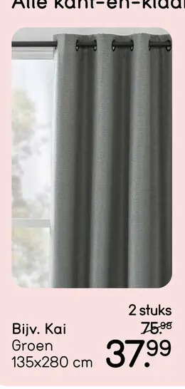 Aanbieding: Gordijn Kai