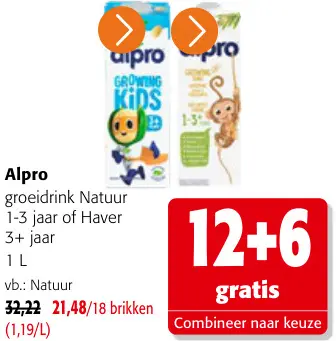 Promotie: Groeidrink