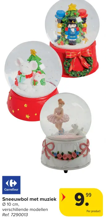 Promotie: Sneeuwbol met muziek