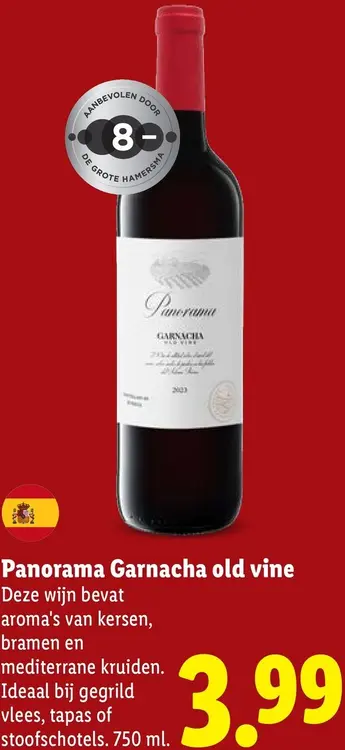 Aanbieding: Panorama Garnacha old vine
