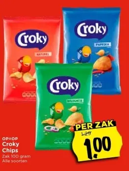Aanbieding: Croky Chips