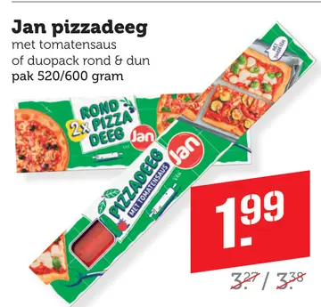Aanbieding: Jan pizzadeeg