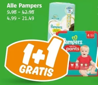 Aanbieding: Alle Pampers
