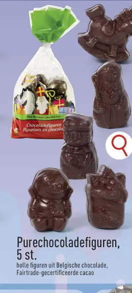 Promotie: Purechocoladefiguren, 5 st.