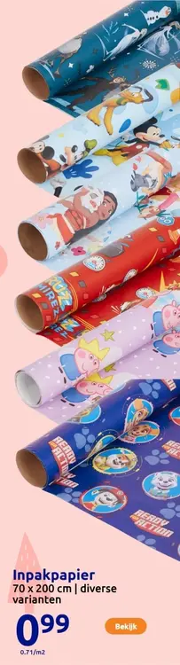 Aanbieding: Inpakpapier