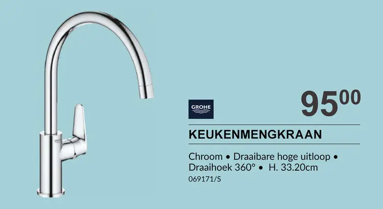 Aanbieding: Keukenmengkraan