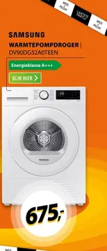 Aanbieding: Samsung warmtepompdroger