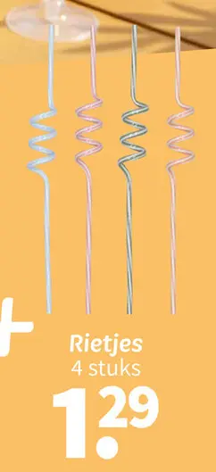 Promotie: Rietjes