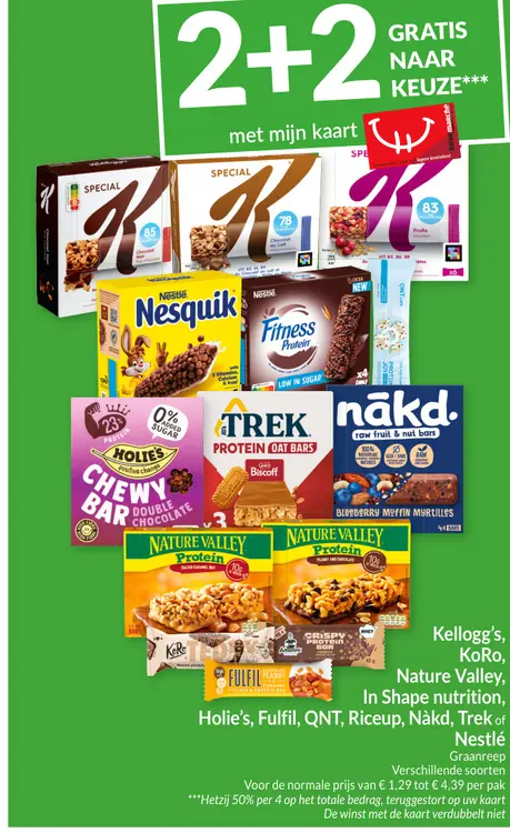 Promotie: Verschillende soorten graanrepen