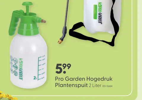 Aanbieding: Pro Garden Hogedruk Plantenspuit