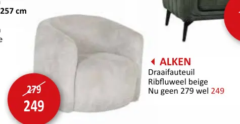 Promotie: Draaifauteuil