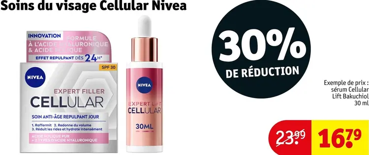 Offre: Soins du visage Cellular