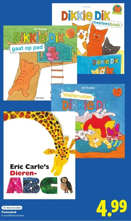 Aanbieding: Dikkie Dik, Eric Carle's Dieren-ABC