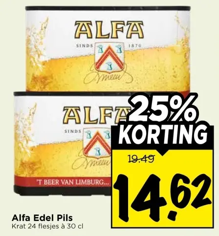 Aanbieding: Alfa Edel Pils