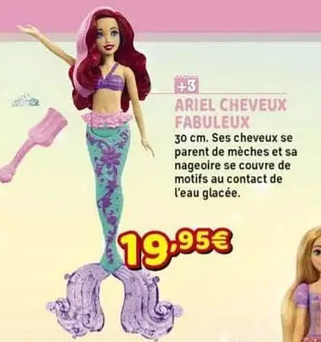 Offre: Ariel cheveux fabuleux