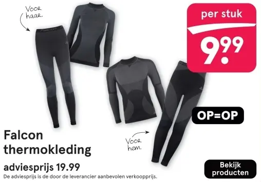 Aanbieding: Falcon thermokleding