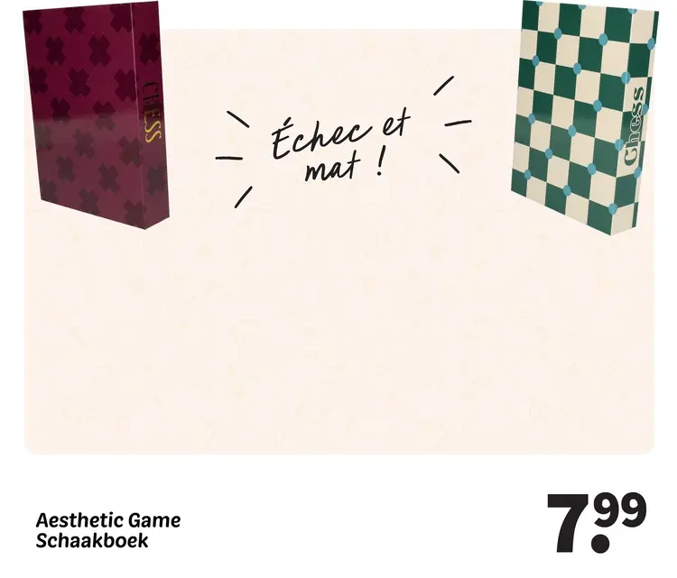 Offre: Aesthetic Game Schaakboek