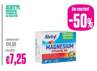 Aanbieding: Magnesium vitamine b6