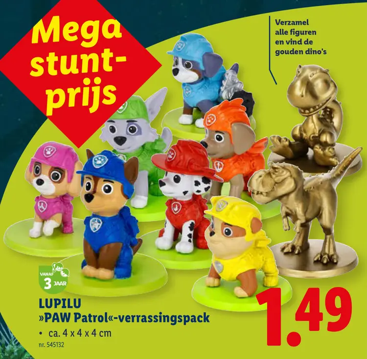 Promotie: PAW Patrol-verrassingspack