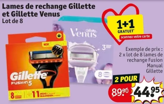 Offre: Lames de rechange